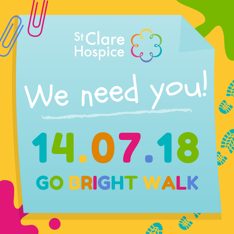 We're looking for local talent to support our #GoBrightWalk! Do you have a fun fair stall? In a band? Have a knack for face-painting, glitter tattoos, balloon animals, circus tricks, arts and crafts?... You name it, we want to hear from you! Contact Emma on 01279 773754