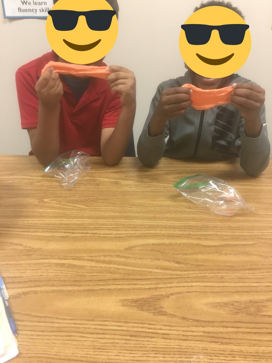 AHethershaw's tweet photo. Fluency, sequencing, articulation, oh my! Who says slime canโt be educational?! #speechfun #kleinSLP #kleinSPED https://t.co/TZclCTYp2c