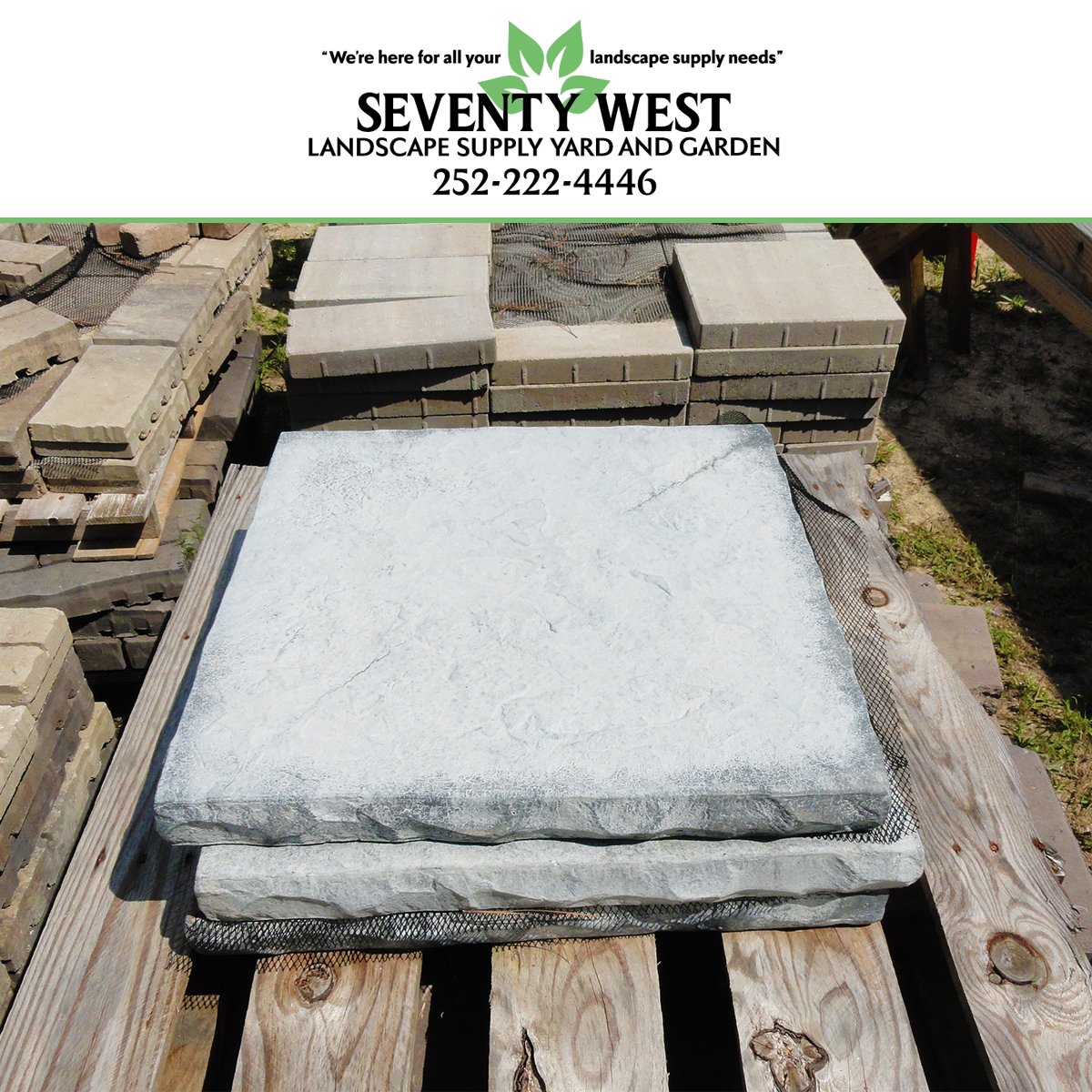 WestSeventy's tweet photo. As well as #landscaping materials we also have a huge selection of #hardscaping materials in stock. If you are undertaking a #hardscape project and trying to find the best materials for the job then look no further than #SeventyWest #LandscapeSupply. https://t.co/fEsGUWSELD