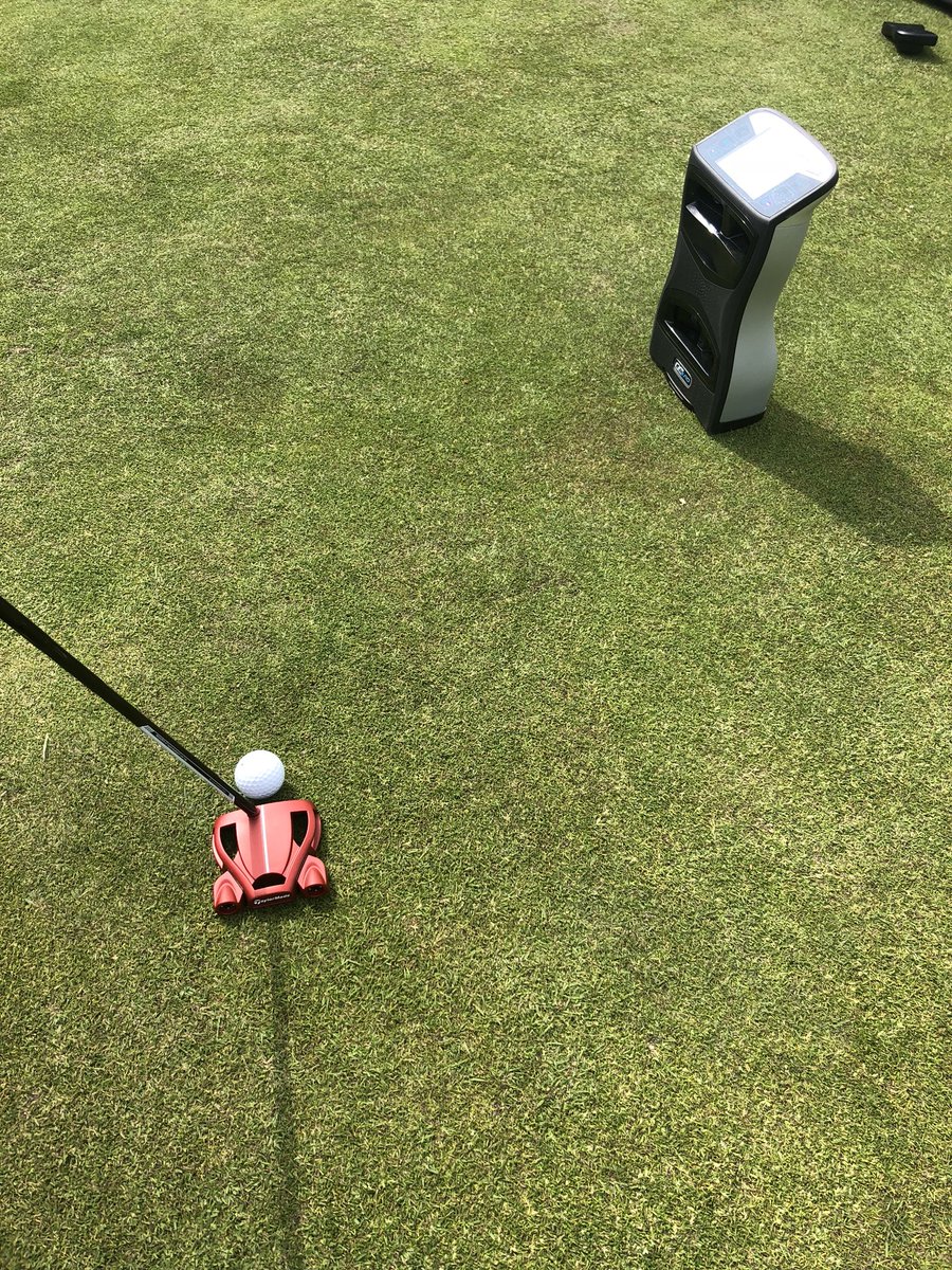 CCGCProShop's tweet photo. Another great putting lesson with @Johnnylana89 from @TaylorMadeGolf after he had followed up with my orders from yesterday’s highly successful Demo/Fitting Day. @ForesightEurope @FranklyGolf @LukeSearleGolf #spidercentreshaft great work Johnny #allaboutthesetup #path #tp5 https://t.co/tDX0TPHChg