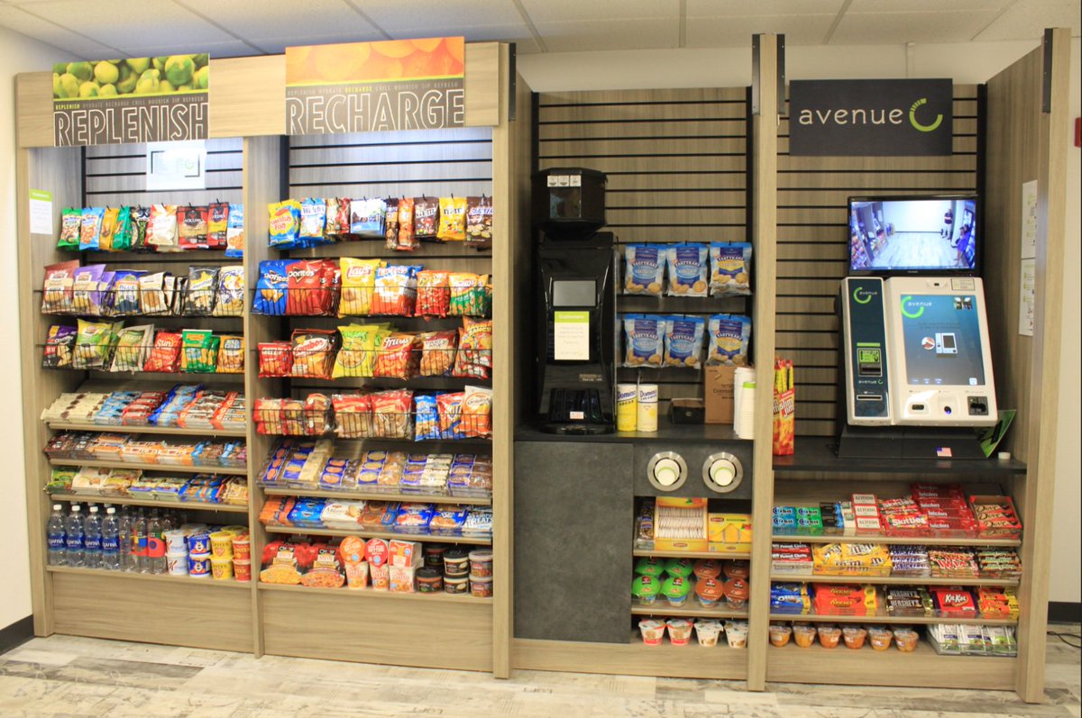 BrookwoodFin's tweet photo. Have you checked out our #micromarket located on the first floor? @CanteenVending provides snacks and beverages, to full meals and better-for-you options. You can create an account for even more convenience!
https://t.co/sfCqCf4lX2 https://t.co/UDfUfPUUNx