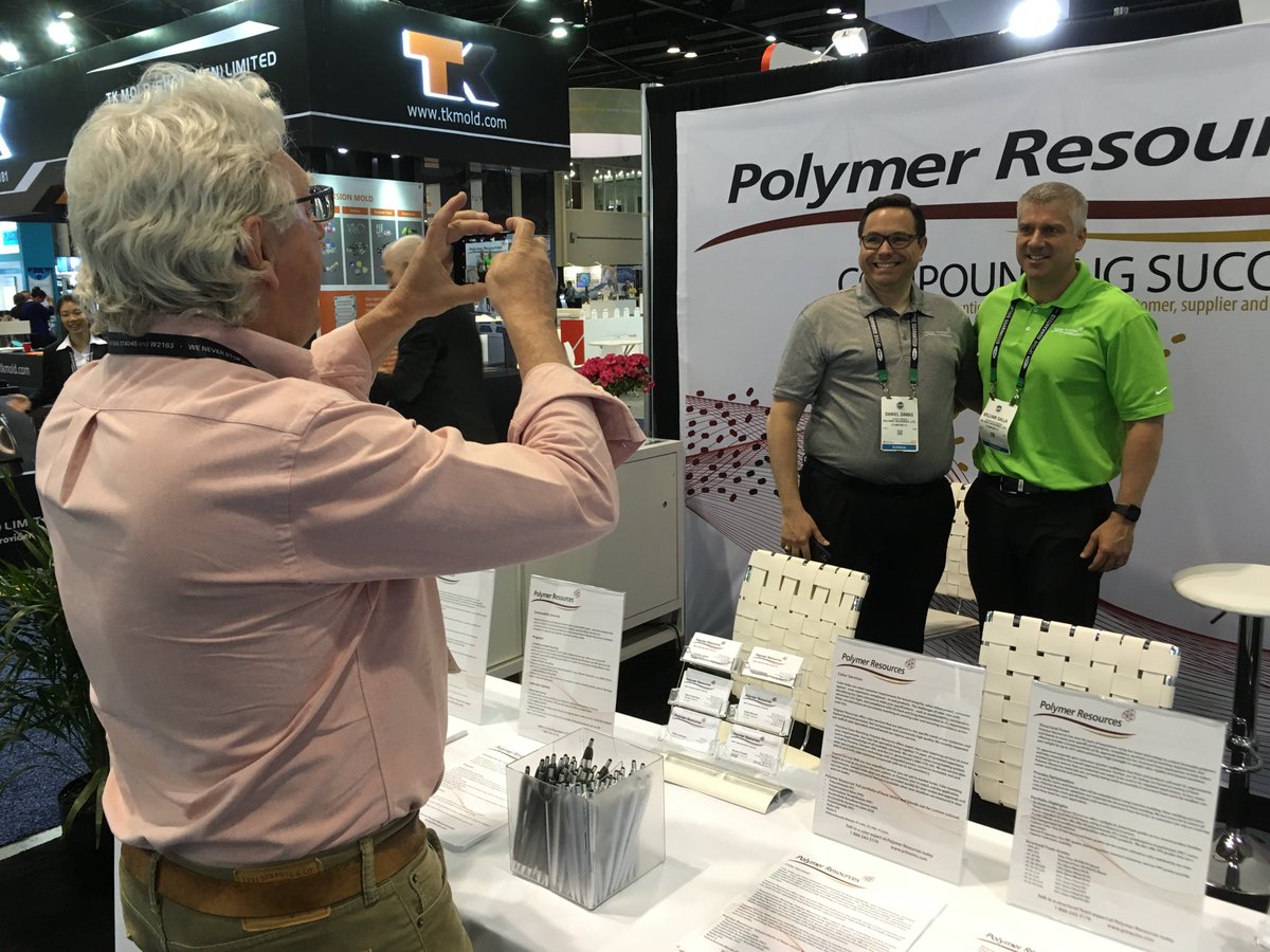 PolymerRes's tweet image. Check out some of our photos from @NPE2018! We had a great, productive week. Missed us at the show, call 800-243-5176 or email info@prlresins.com to find out what's new at @PolymerRes. #NPE2018 #plastics #CompoundingSuccess