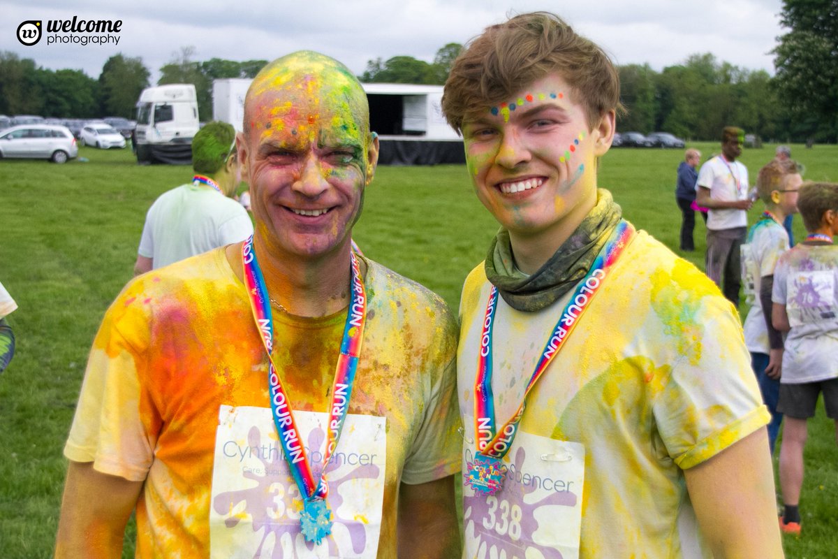 #great #fun at the <a href="/CynthiaSHospice/">Cynthia Spencer</a> #colour #run raising #money for a great #cause