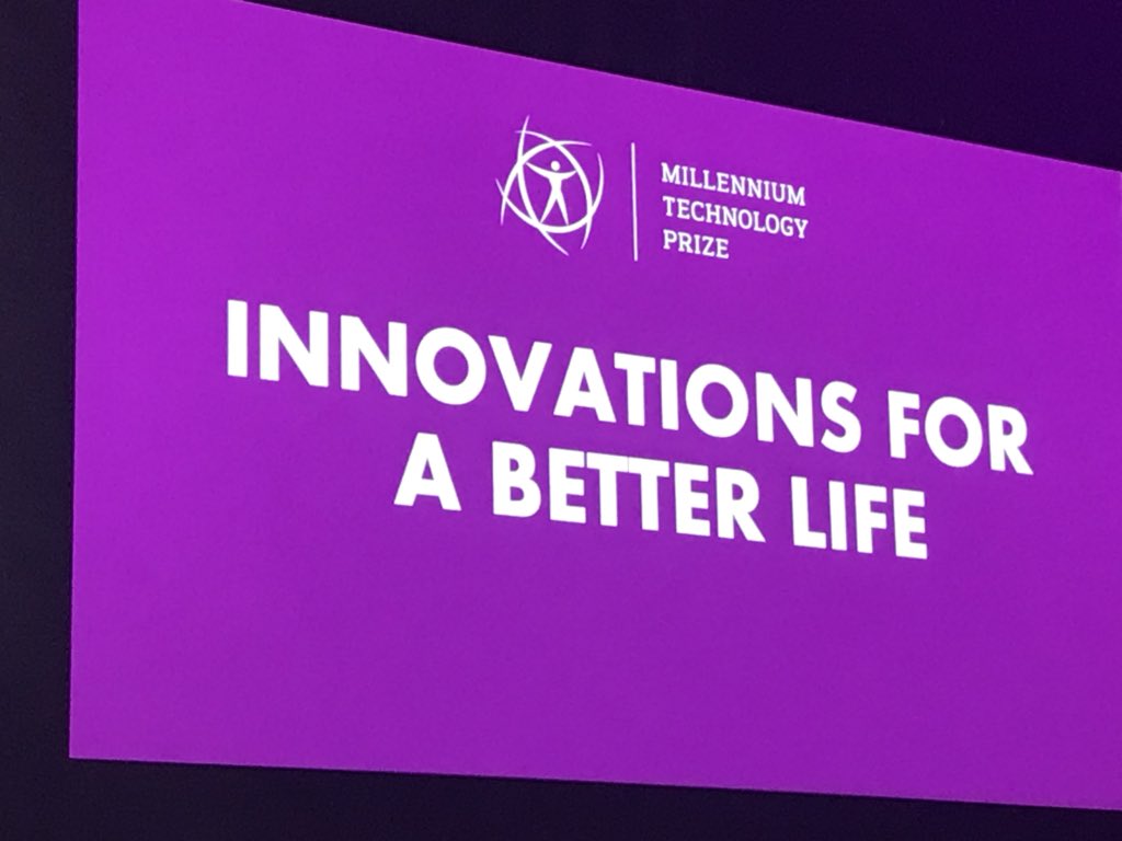 HeliHarrikari's tweet photo. #MilleniumTechnologyPrize ilta alkamassa. Myös @TampereUniTech edustus runsaslukuisesti mukana juhlistamassa. #kaapelitehdas #tekniikka https://t.co/Uh90R6XSJu