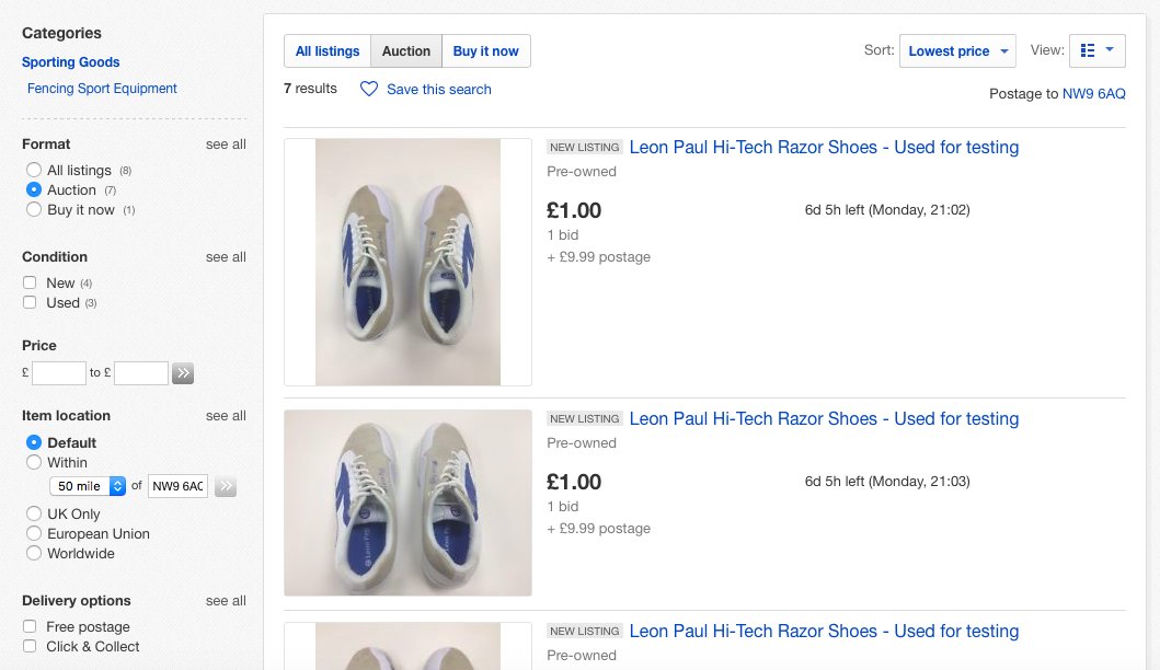 We've added our prototype Hi-Tech Razor shoes to eBay. Take a look here for some great bargains!
ebay.co.uk/sch/m.html?_nk…