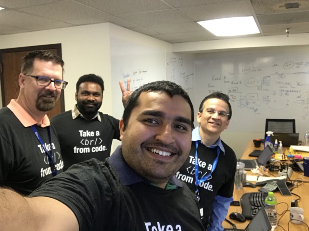 sushanth_ms's tweet photo. The #ERIE team for #ERIEMendixHack #insurance #hacking #mendix #hackathon #slack @erie_insurance @Mendix @Innovate_Erie https://t.co/kVhcNM27M4
