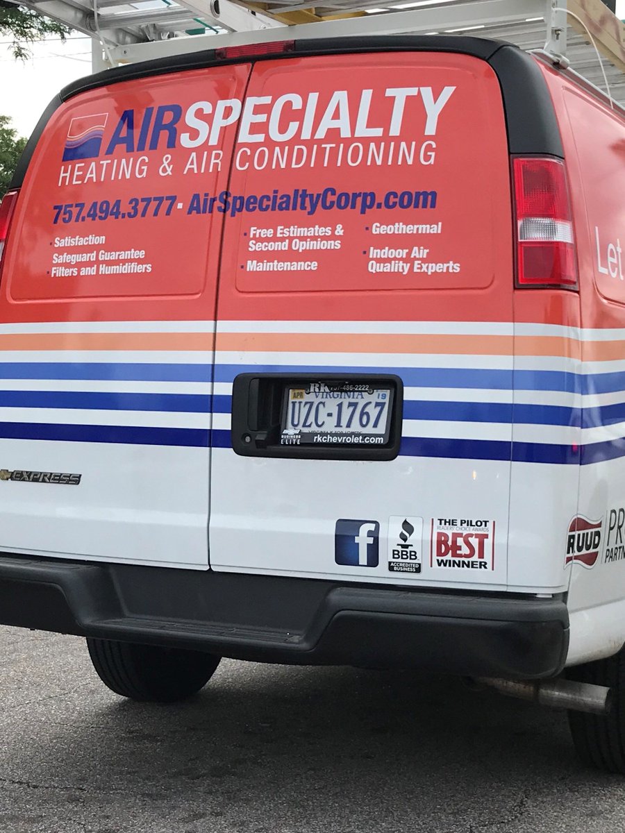 Look who we spotted proudly displaying the BBB seal! @AirSpecialty 😁

When you are out and about look for the seal to find businesses you can #trust