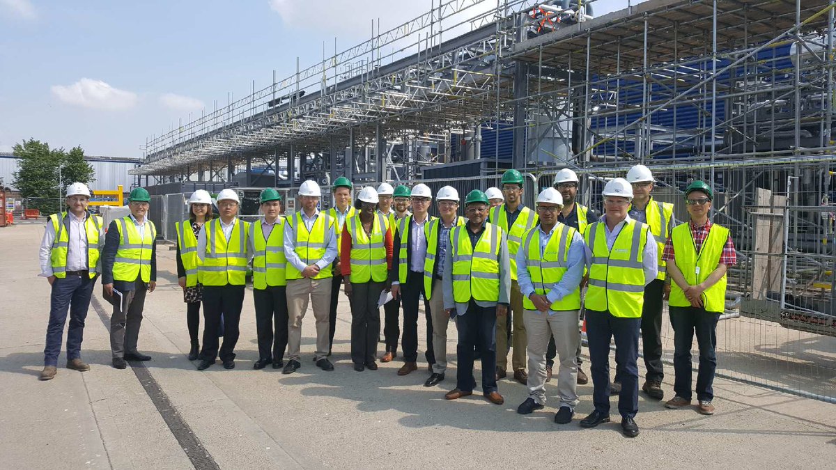 WorldW2E's tweet photo. Kick starting the World Waste to Energy and Resources Summit with a ground-breaking GoGreenGassite tour @Gasplasma hosted by Rolf Stein https://t.co/YYDaM2NtgP