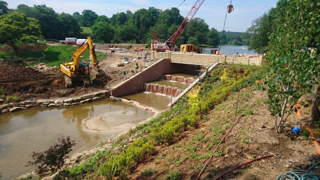 HewsonEngineers's tweet photo. We are pleased to see the progress of the spillway at Bayham Lake in Kent. We worked with Stillwater Associates@reservoirsafety to provide complete spillway design service from concept through to construction supervision and commissioning.

#spillway #hcel #bayhamlake https://t.co/yRc57VVpL5
