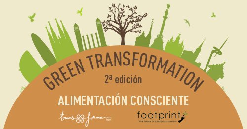 #AGENDAtransforma:
Mañana a las 19h en #transformabcn, tendremos nuestro segundo #Greentransformation sobre #alimentaciónconsciente. Hablaremos de veganismo, alimentación según la medicina Ayurverda y Foodsharing. ¡Te esperamos! bit.ly/2KKyq5y