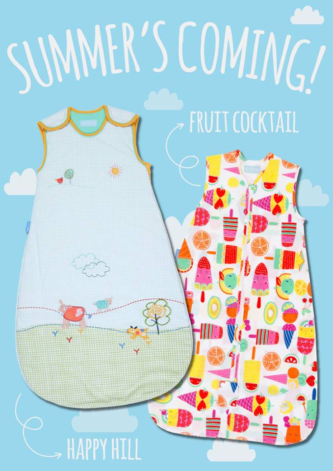 Le soleil est là 🌞🌞☀️☀️ 
Nos gigoteuses ultra légères #Grobag, TOG 0.5 ou TOG 1.0 seront parfaites pour cette jolie saison. Disponible en version Voyage ou classique. 😍😍