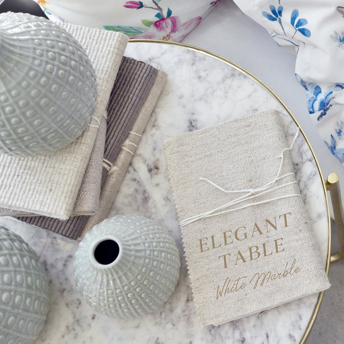 WHITE MARBLE | The elegance of marble as a decorative trend.
#happyfridayhome 
Brand: HF Living 
bit.ly/2x3dJjl