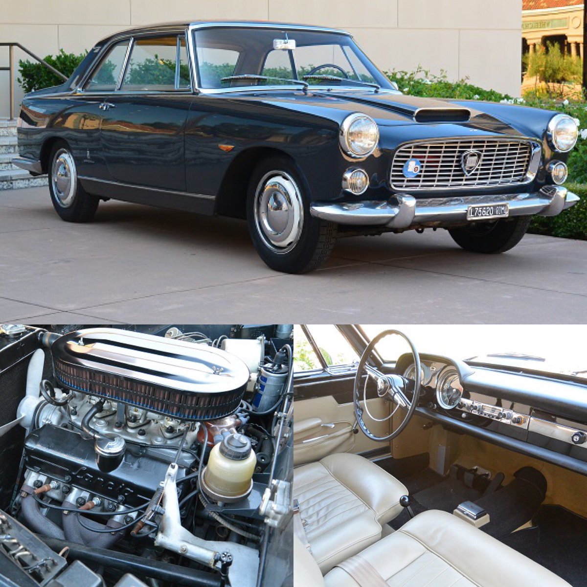 LVGarage702's tweet image. 1963 LANCIA FLAMINIA PF COUPE #blackhawkcollection #blawkhawk #lancia #flaminia #coupe #classiccar #classiccars #danville #california