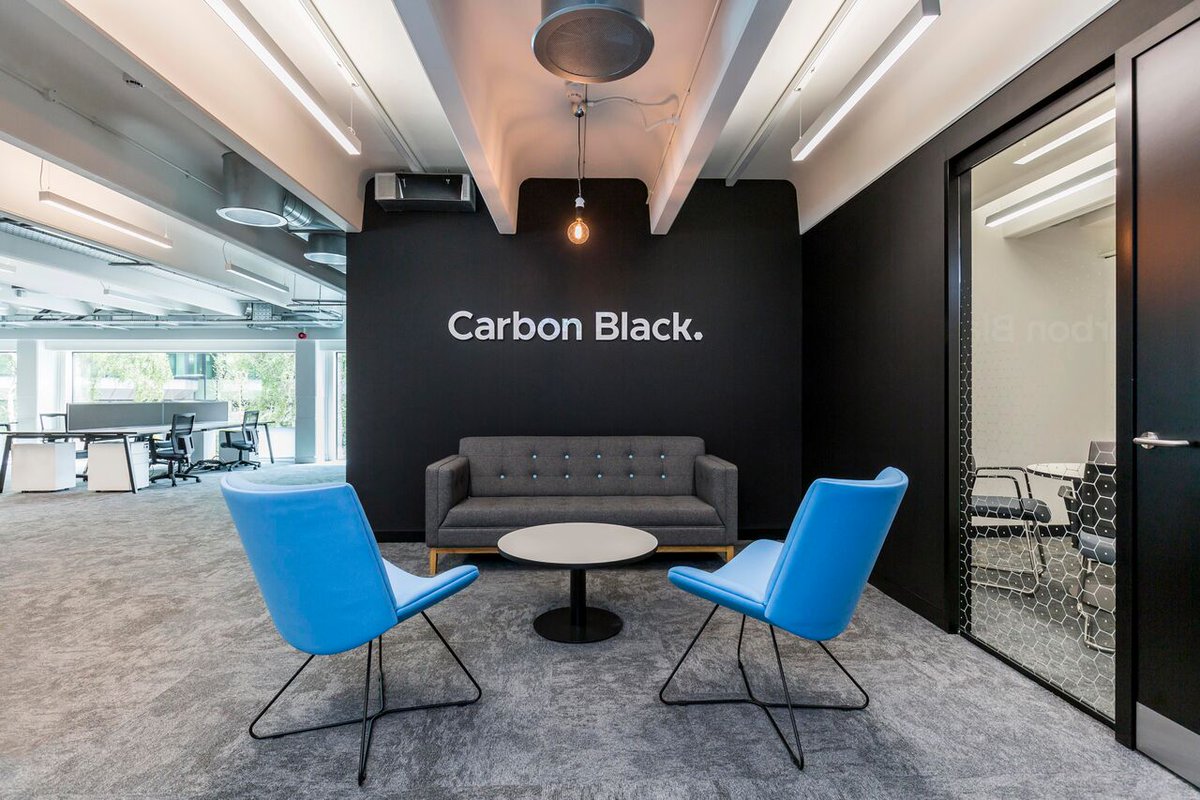 We recently completed design and build works at Carbon Black's offices in Reading, UK - take a look at the full case study here and let us know what you think! #carbonblack #officedesign #redesign