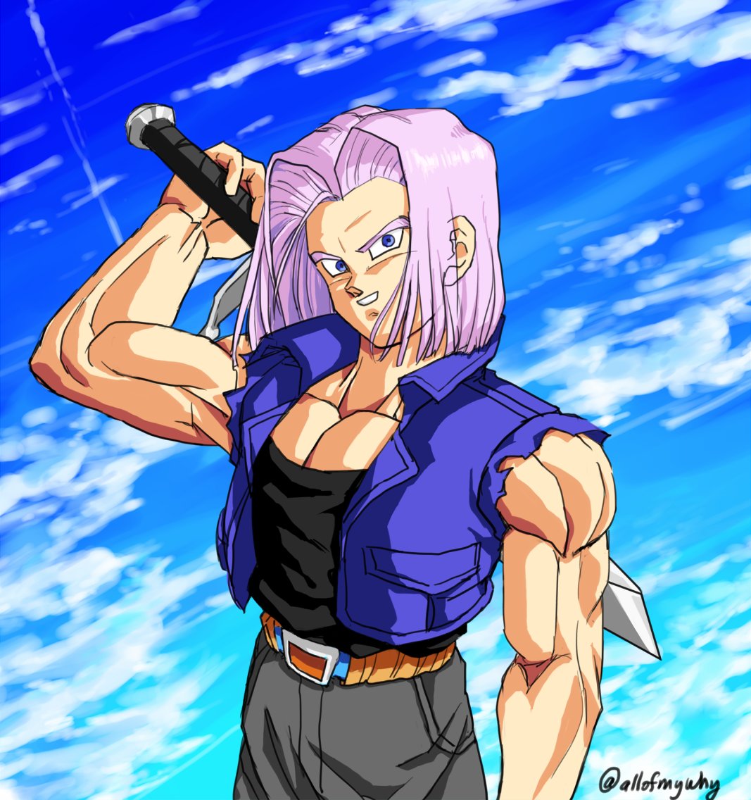 Bojack Unbound Trunks was the best looking Trunks imo : r/dbz