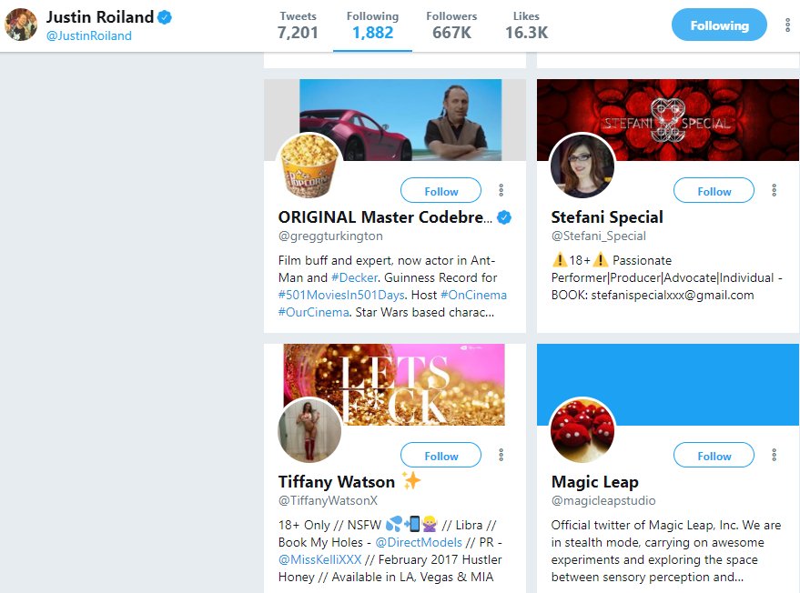 DeviousDingbat's tweet photo. I only noticed because he follows our lord and saviour, @Shadbase https://t.co/KAgsOl0QyK
