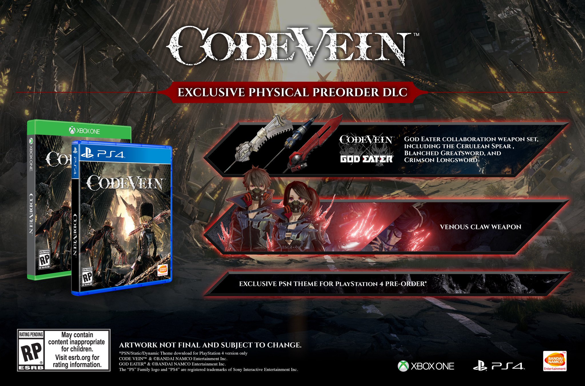 Code Vein - Xbox One