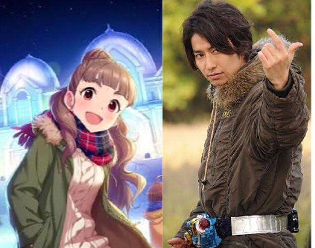 陽菜p グリス役に神谷奈緒さんを設定するの 適合率もかなり高いのすごくない コートも親和性が高く スクラッシュドライバーを想起させるセリフもある 本田未央は仮面ライダービルド