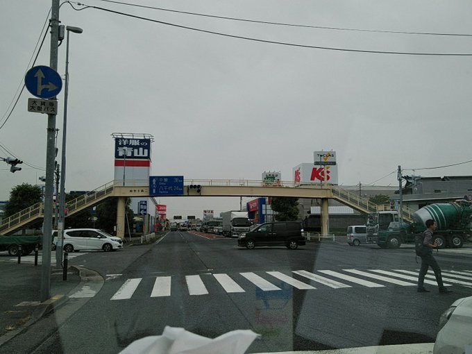 事故 国道16号外回りが事故のため渋滞 柏警察前付近で赤帽の軽トラとトラックが事故 現地の様子は まとめダネ