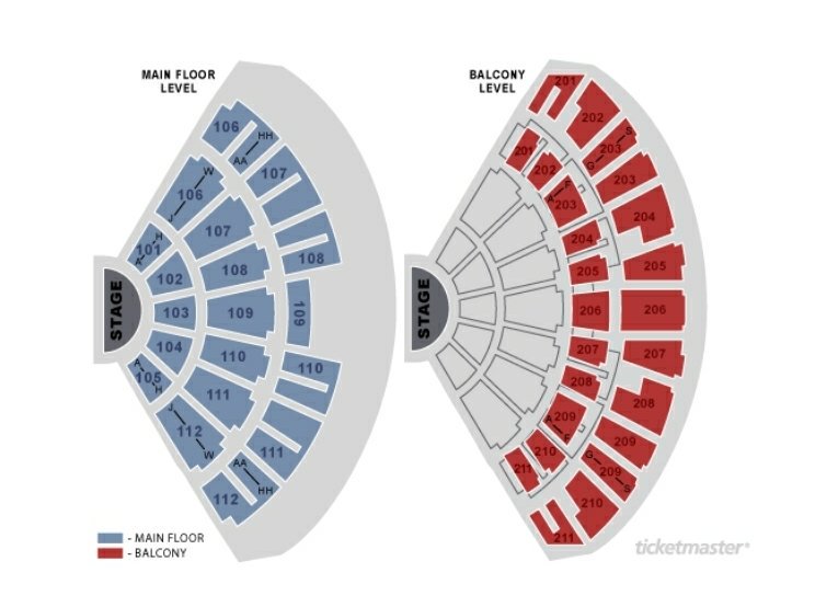 Rosemont Theater Seating Chart