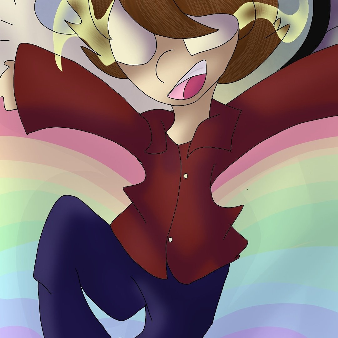 starnekomata's tweet photo. This is my character Max. He's gay and this is Pride Month so eh. https://t.co/J4oet6ZzAR