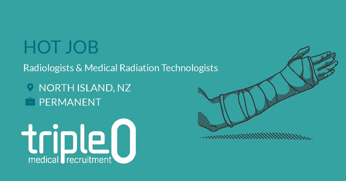 Triple0_Medical's tweet photo. We’re looking for Radiologists and Medical Radiation Technologists who are considering a move to NZ. This is an opportunity for work-life balance, in a beautiful location. If you’re a General Radiologist looking to be a part of a motivated team, read more. https://t.co/LA66B4lXrN https://t.co/1u3kjZ9YDr