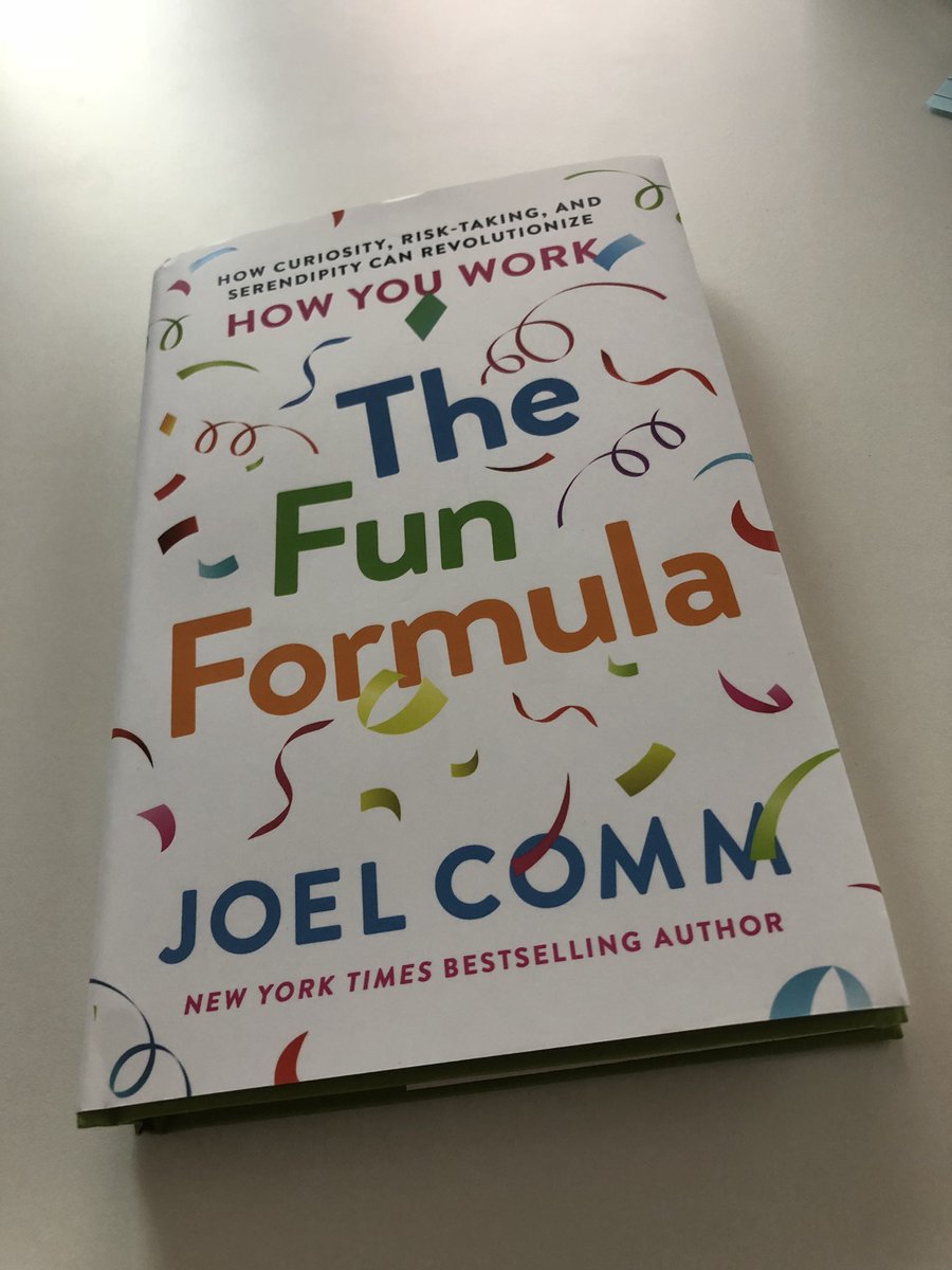 tylerjanderson's tweet photo. Excited to dig into this! #FunFormula with ➡️ @joelcomm 😎 now available at 😜 https://t.co/aPSXXvtMxz https://t.co/KVpyi683W8
