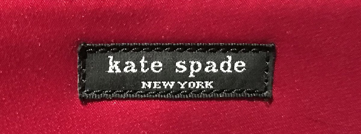 drkate_nola's tweet photo. 1998. Everyone else had black. Of course mine was red. #myfirstkatespade #sam #ripkate https://t.co/UHPO9NABGE