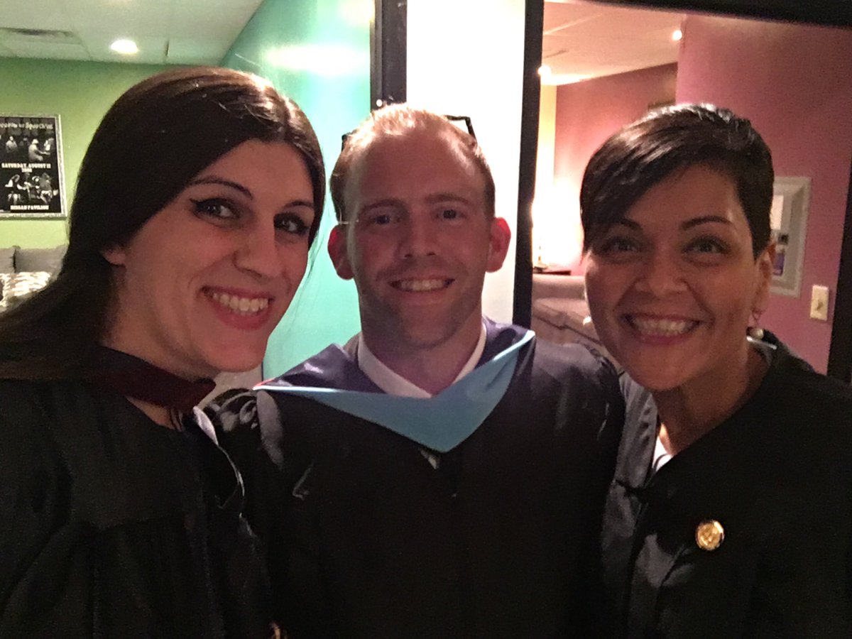 pwcdanica's tweet photo. /2 Meanwhile, I was happy to see a lot of familiar faces tonight, including Del. @HalaAyala and the students’ pick for teacher speaker Brian Foley.
Brian shared his story about surviving a suicide attempt years ago &amp; how much the Patriot family means to him. The students cheered. https://t.co/3fDPp8GhYd