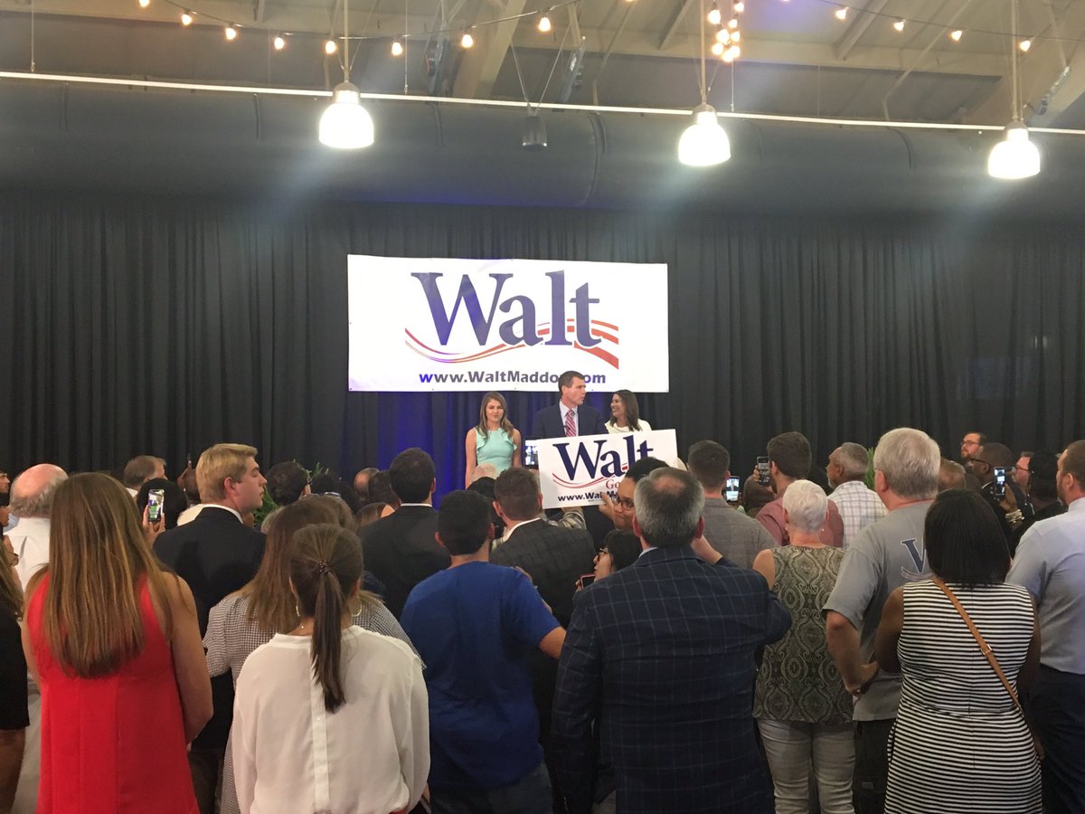 Maddox wins democratic nomination for governor. Speaking now. <a href="/FOX10News/">FOX10News | WALA</a>