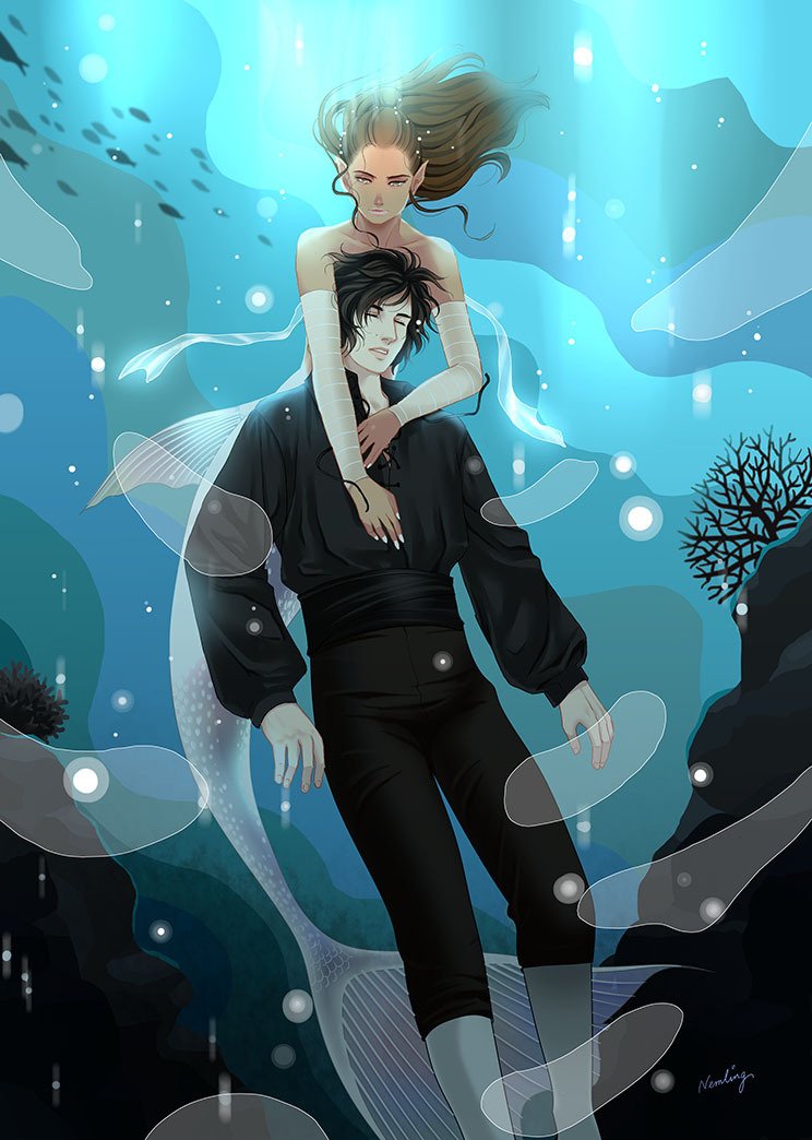 Ben &amp; Rey forever #reylo #reyloisendgame #starwars #reyloiscanon #savebensolo Art by Nemling nemling.tumblr.com