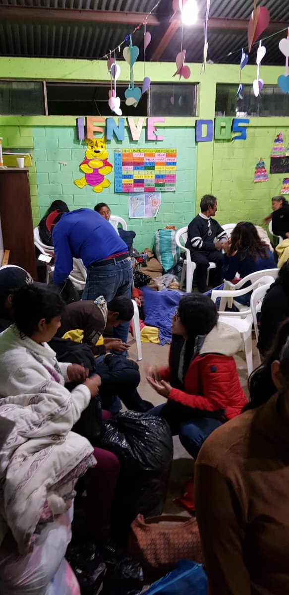 Humanity First Guatemala staff is continuing to respond in disaster relief efforts. Currently helping to provide food and medicine to 500 evacuees. #VolcánDeFuego #GuatemalaEstáUnida #Guatemala <a href="/HFUSA/">Humanity First USA</a>