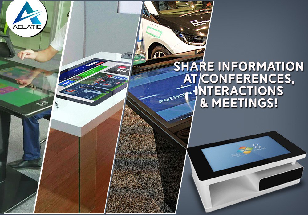 aclaticsl's tweet image. Interactive Digital Tables from Aclatic, the best way to share information at conferences, interactions &amp;amp; meetings!

#Digitaltable #Interactivetable #Aclatic #Srilanka