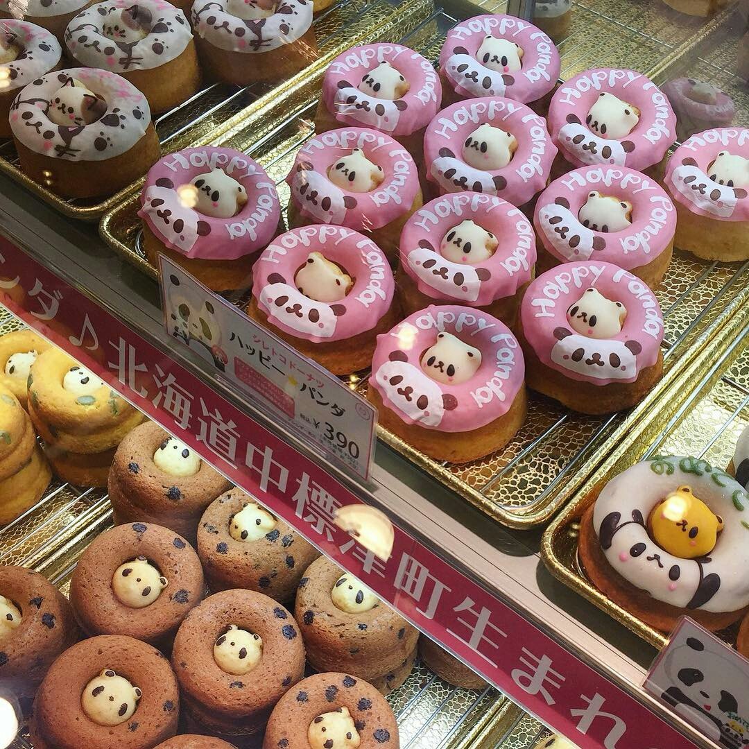 JapanLoverMe's tweet photo. All the kawaii and yummy donuts from #SiretocoDonuts inside JR Ueno Station (ecute). 🐼💕🍩 Thank you IG: tokyosweetsproject for the sweet tip! 😋 #japanloverme https://t.co/951jQ1RRvi