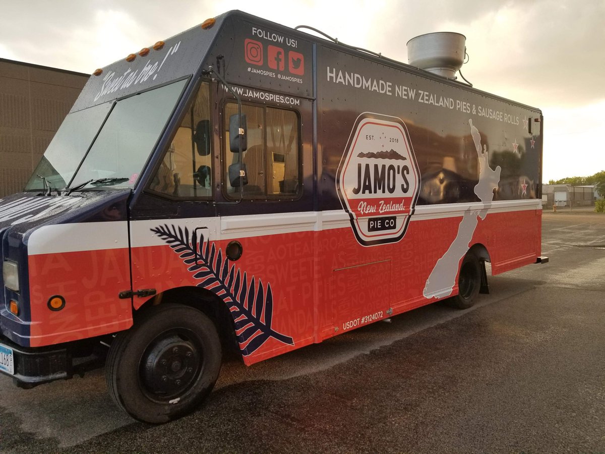 Jamospies's tweet photo. Reminder! The Pie Truck will be at Backchannel Brewing Co on Wednesday June 6 from 4pm. If you don’t know what a New Zealand Pie is, now is your chance come see us! #kiwis #aussies #downunderfood #alwaysblowonthepie #jamospies #backchannelbrewing https://t.co/NqPOvsuEqE