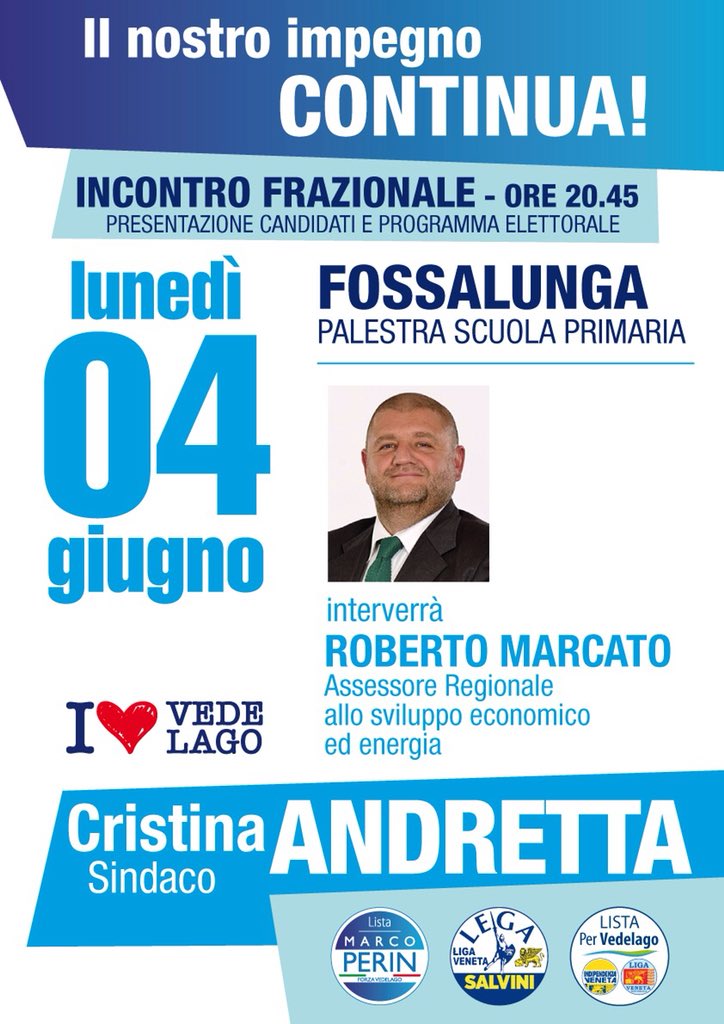 roberto_marcato's tweet photo. Ci vediamo stasera! I❤️ #Vedelago #Lega #AndrettaSindaco https://t.co/J1MeChh30u