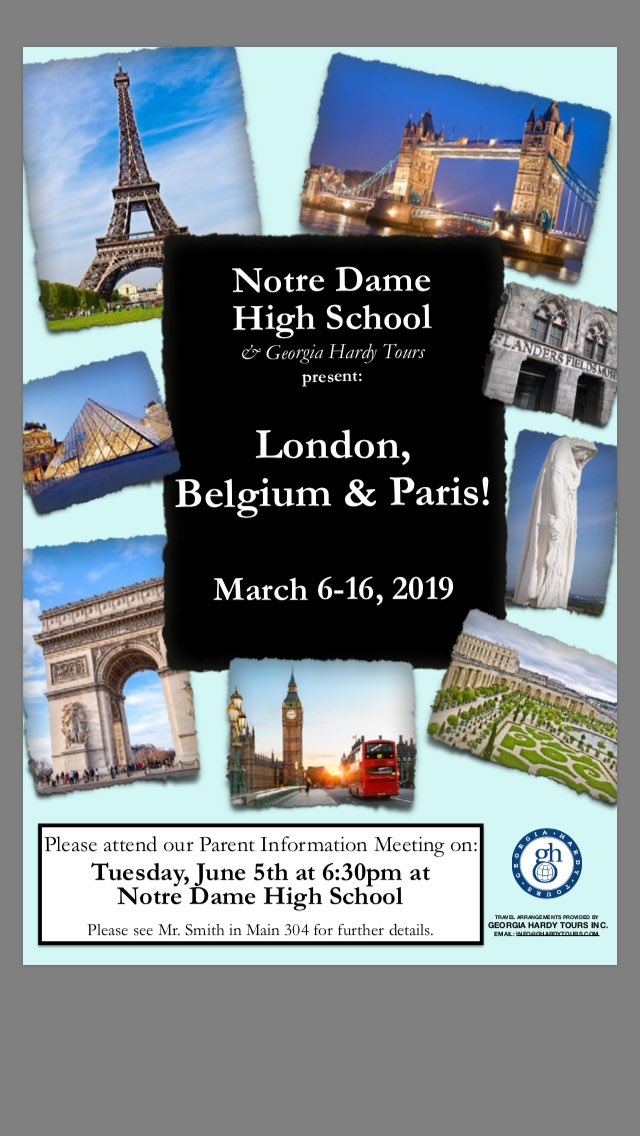Only 276 days away. Yes, I am counting down already. Join me Tuesday for parent night where we will try to convince your parents to let you go. <a href="/NDHSNDTV/">NDTV</a> <a href="/ND_Council/">ND Council</a>
