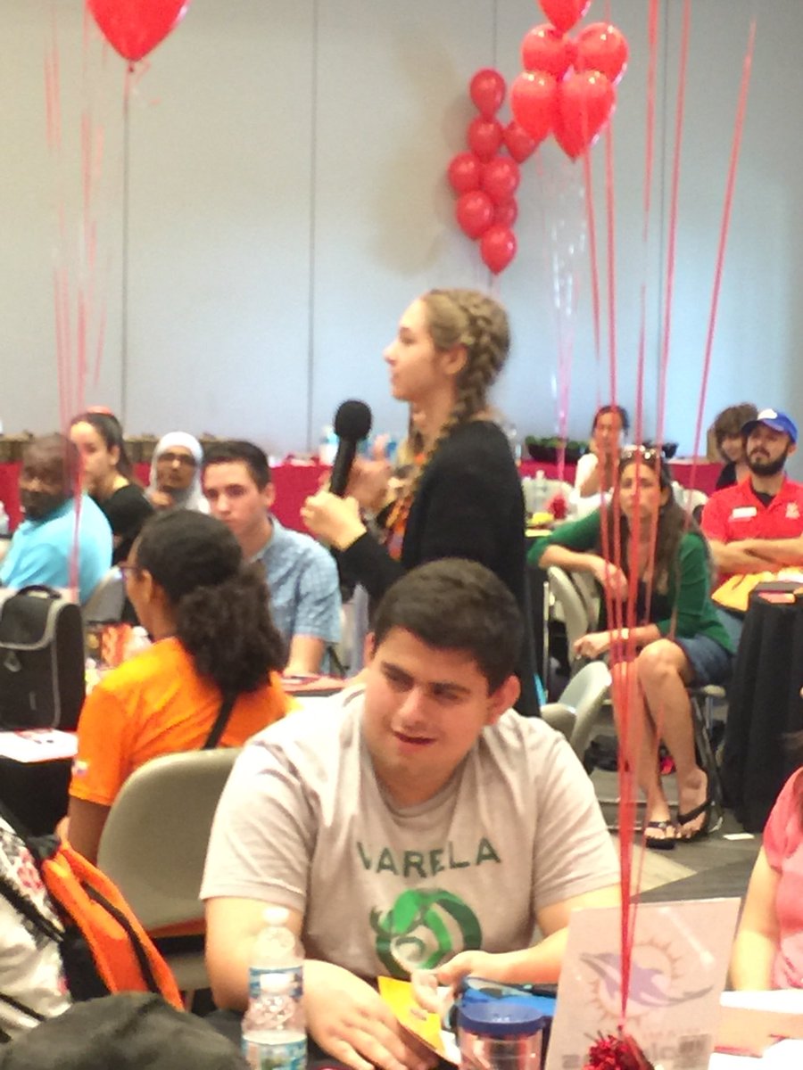 CandyAllen562's tweet photo. Leaders of Tomorrow! Special Olympics Unified Champion Schools Youth Leadership Summit @soflinfo @SOBCFlorida #choosetoinclude @universityofmi1 @jptprincipal https://t.co/tFGbQwtBVD
