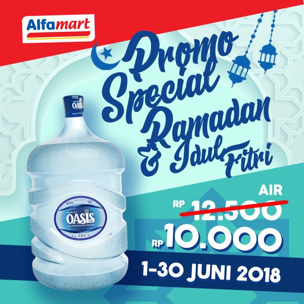 minumoasis's tweet photo. Selama bulan Juni, ada promo spesial dari @MinumOasis untuk pembelian air minum galon OASIS di Alfamart. Dari harga normal Rp 12.500, kini turun menjadi Rp 10.000. Dapatkan promo menarik ini di Alfamart terdekat kesayangan anda. https://t.co/jgnEZfGTgT