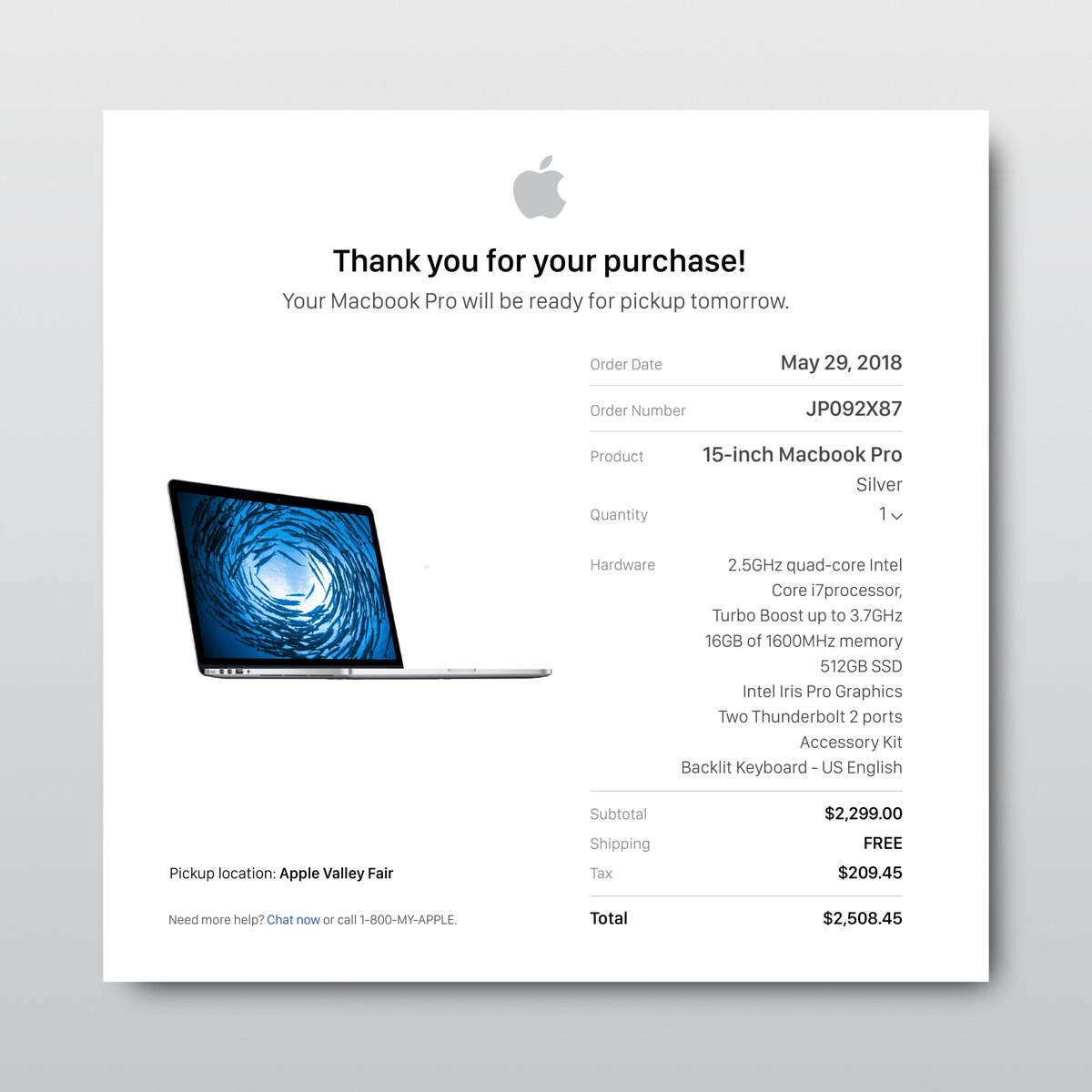 invoice for mac air pro invoice for mac air pro
