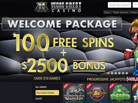 BestSlotsGame's tweet photo. Vegas Crest Casino is Our newest Casino on #BestSlotsGame . They accept Players from USA, Canada, Australia, South Africa and more. New Players can Get 10 #Free Spins just for signing up. Go Here to read more: https://t.co/45RNnX3nTf https://t.co/Z7skmg2WMu