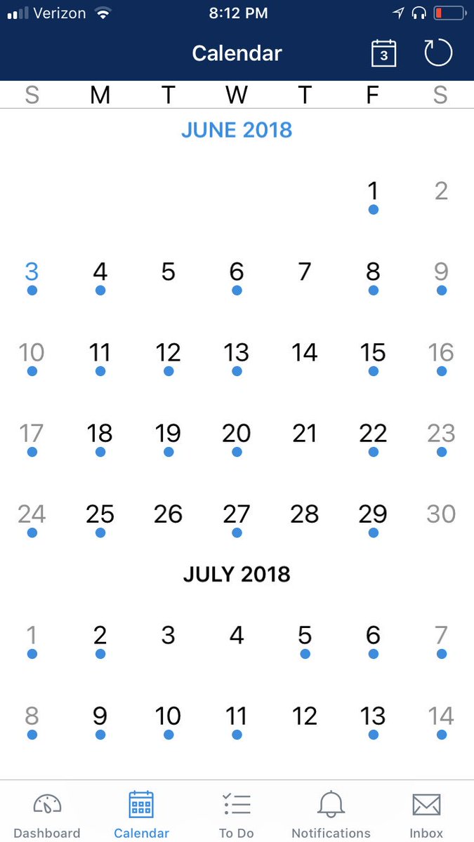 _CrystalCraft's tweet image. All those blue dots are due dates 😐