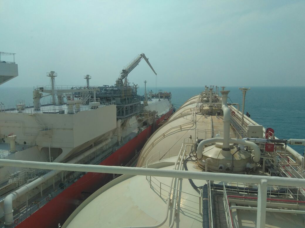 Daryant29012113's tweet photo. all fast success. alhamdulillah Aquarius akhir bersandar di Terminal FSRU Lampung. 
Semoga LNG membawa kebaikan energi baik keseluruh Nusantara. amin https://t.co/RIX9bcBzT8