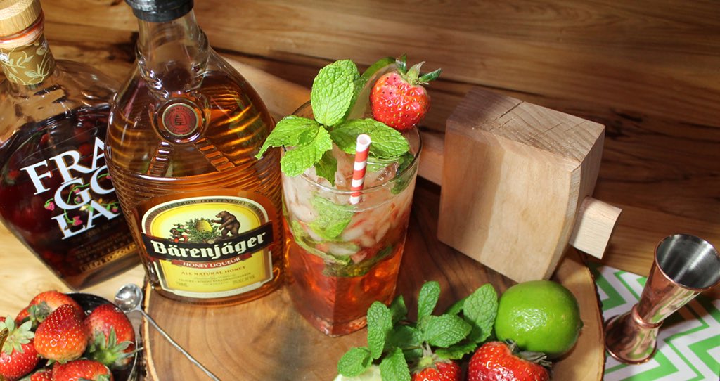 Barenjager Mojito Love #barenjager #honey #mojito