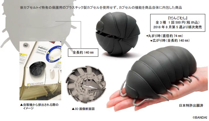 バンダイが技術力を惜しみなくつぎ込んだカプセルトイを開発ｗｗｗこれは狂ってるｗ