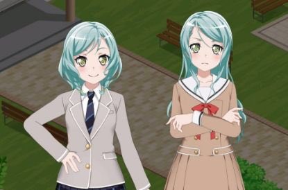 冬服 紗夜→日菜の学校へ 夏服 日菜→紗夜の学校へ たまらん(*´ω`*) 二