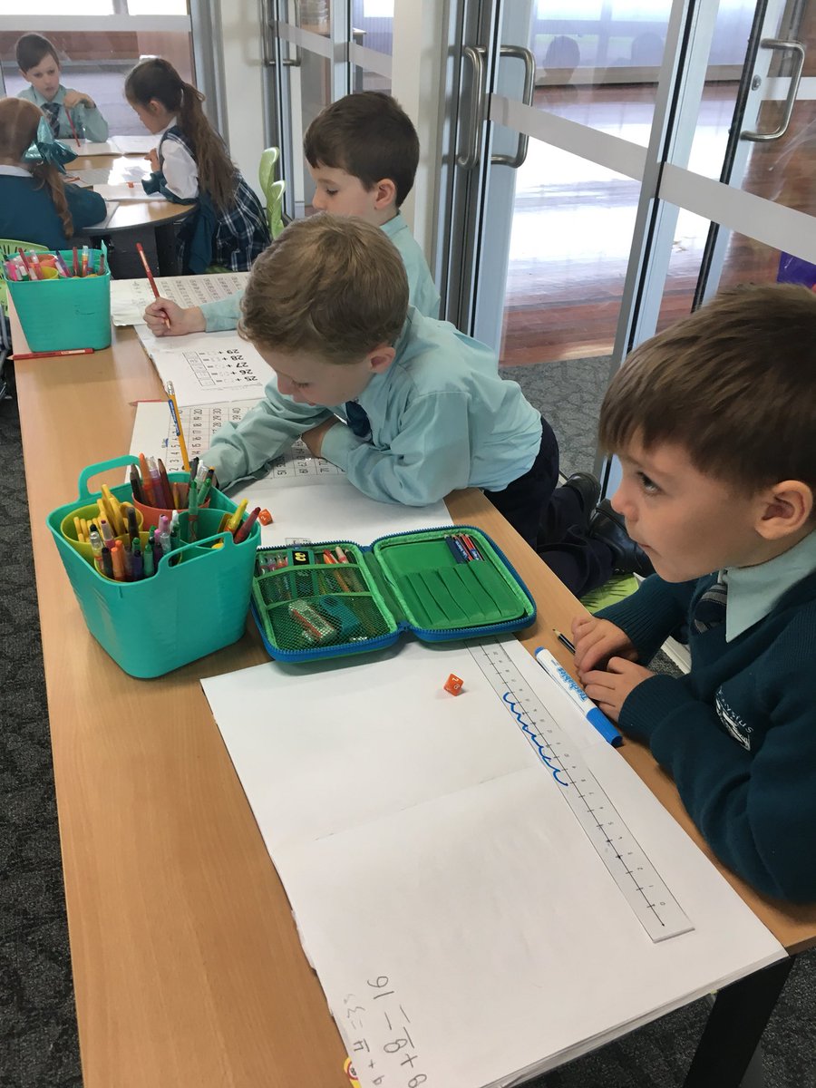 year1wattle2018's tweet photo. We used hundred charts to count on and add bigger numbers. https://t.co/qaXzS98gTb