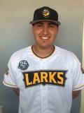 NWLbaseball's tweet photo. Carlos Lopez of the @bismarcklarks gets his second start this season. On opening night, he threw 6.2, gave up only one run on four hits and three walks while striking out eight batters. #NWL #NWL25 https://t.co/hf1r9hFebz