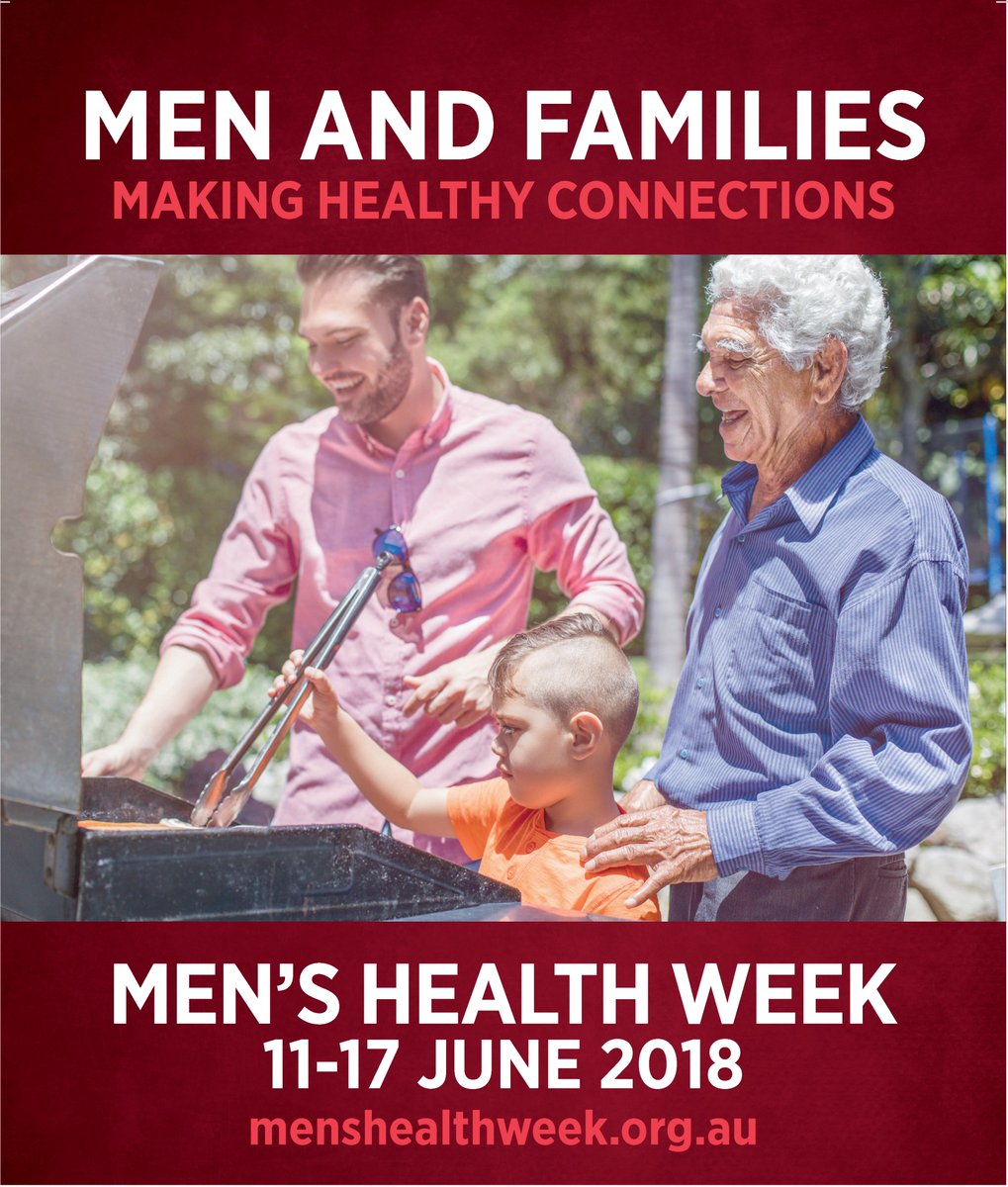 PCFA's tweet photo. Men's Health Week 2018 is from 11 - 17 June. Across Australia we come together &amp; create engaging activities to promote #menshealth. PCFA will be sharing with you what we do for research, awareness and support for #prostatecancer and how to get involved!  https://t.co/1n5m0QEsHC https://t.co/0SFJdjSW5G