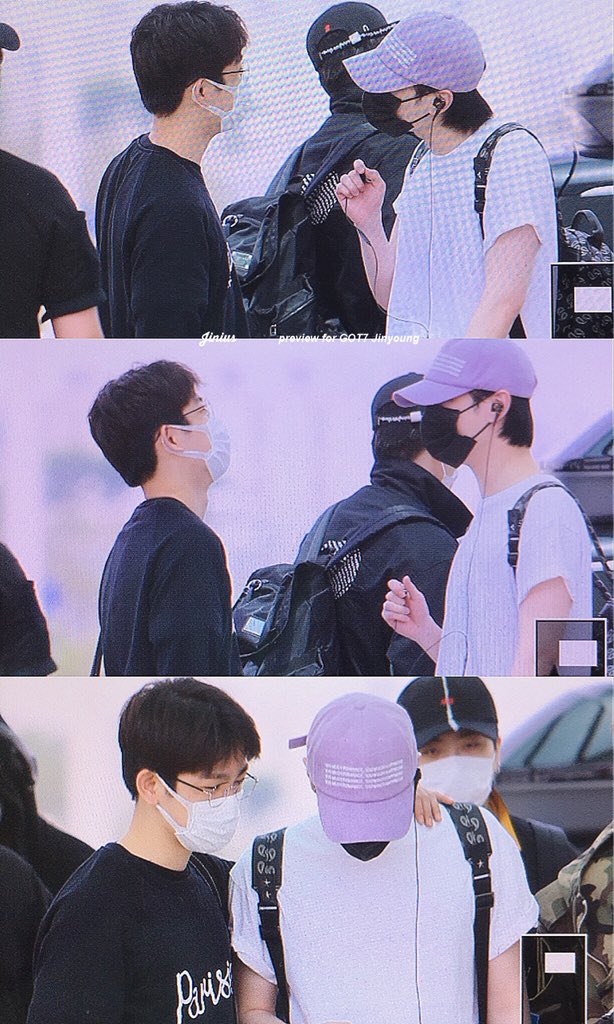 180604 ICN출국 기분좋아😆😆 #갓세븐 #GOT7 #진영 #Jinyoung